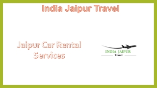 Jaipur Car Rental Services