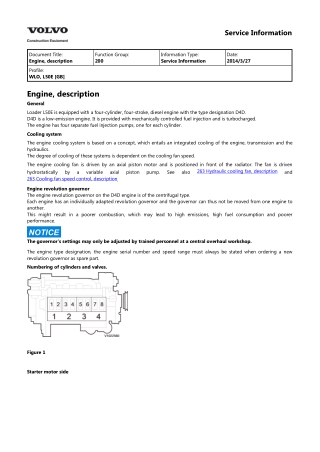 Volvo L50E Wheel Loader Service Repair Manual Instant Download