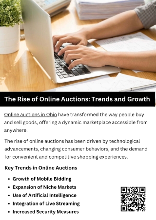 The Rise of Online Auctions: Trends and Growth