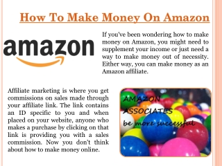 How To Earn Money For Amazon