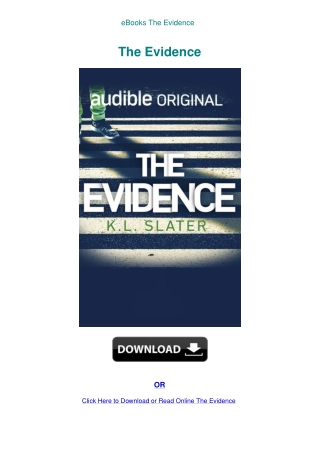 eBooks The Evidence