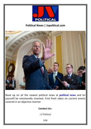 Political News  Jvpolitical.com