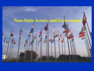 Non-State Actors and Governance
