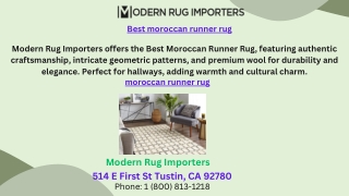 Best moroccan runner rug