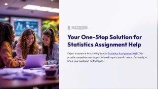 Best Statistics Assignment Help to Master Statistical Concepts.