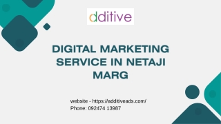 Digital Marketing Service In Netaji Marg