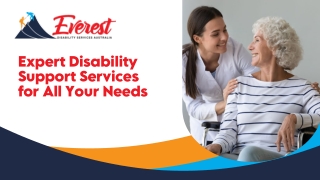 Expert Disability Support Services for All Your Needs