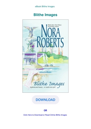 eBook Blithe Images