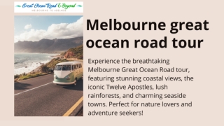 Melbourne great ocean road tour-