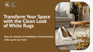 White Rugs – Perfect for Bedrooms and Living Rooms