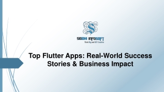 Top Flutter Apps Real-World Success Stories & Business Impact