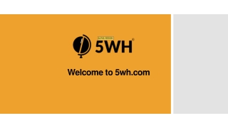 Become a Travel Reporter with 5WH.com – Share Your Adventures with the World