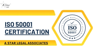 ISO 50001 Certification