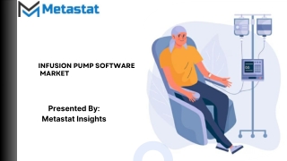 Infusion Pump Software Market Size & Share, Analysis 2031
