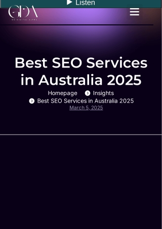 Best SEO Services in Australia