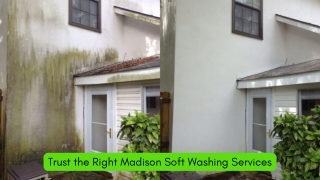 Trust the Right Madison Soft Washing Services