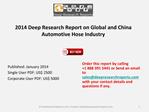 China Automotive Hose Industry 2014