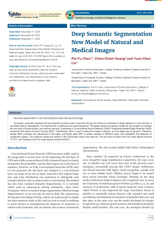 Deep Semantic Segmentation New Model of Natural and Medical Images