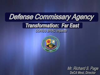 Defense Commissary Agency