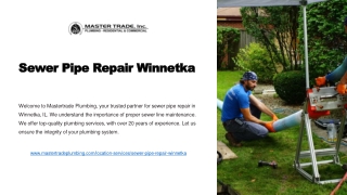Sewer Pipe Repair Winnetka | Licensed Plumbers Near You
