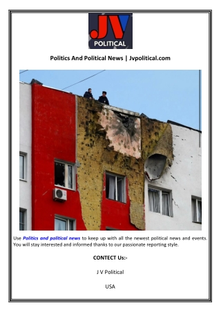 Politics And Political News  Jvpolitical.com