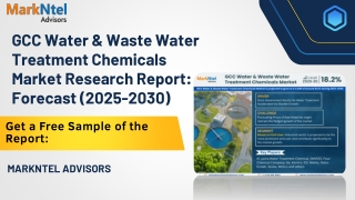 GCC Water and Waste Water Treatment Chemicals Market Booms with 18.2%