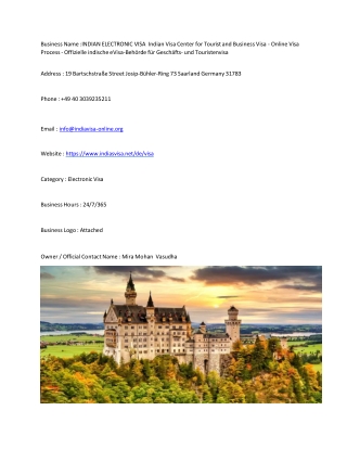 INDIAN ELECTRONIC VISA  Indian Visa Center for Tourist and Business Visa - Onlin