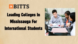 Leading Colleges In Mississauga For International Students
