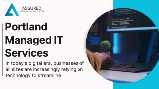 Portland Managed IT Services