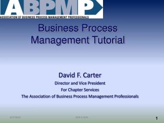 Business Process Management Tutorial