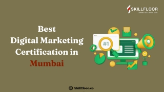 Best Digital Marketing Certification in Mumbai