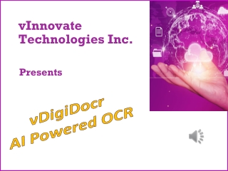 vDigiDocr: AI-Powered OCR for Document Automation - Innovation & Efficiency.