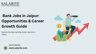 Bank Jobs in Jaipur Opportunities & Career Growth Guide