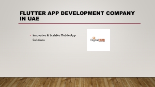 Flutter App Development Company in UAE | Build Your App Today