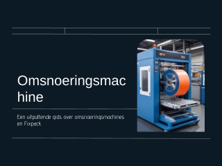 Omsnoeringsmachine