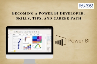 Becoming a Power BI Developer: Skills, Tips, and Career Path