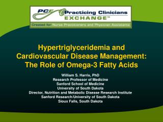 Hypertriglyceridemia and Cardiovascular Disease Management: The Role of Omega-3 Fatty Acids