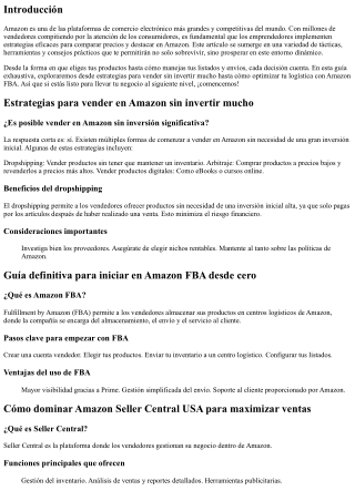 Estrategias eficaces para comparar precios y destacar en Amazon
