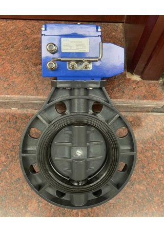 Van bướm nhựa điều khiển điện - htvietnamvalve
