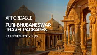 Affordable Puri-Bhubaneswar Travel Packages for Families and Groups