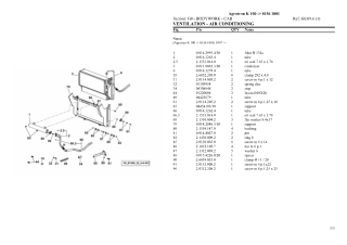 Deutz Fahr agrotron k 100 Tractor Parts Catalogue Manual Instant Download
