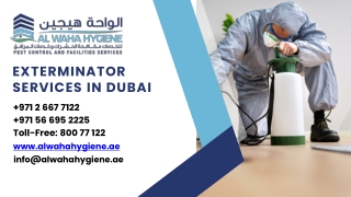 Exterminator in Dubai