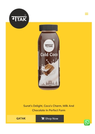 Cold Coco Price & Coco Chocolate Milk at The Gatak – Refreshment Redefined