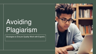 How to Avoid Plagiarism and Get High-Quality Work with an Assignment Expert