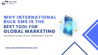 Engage Globally: Bulk SMS for Instant Customer Reach