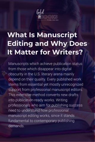 What Is Manuscript Editing and Why Does It Matter for Writers?