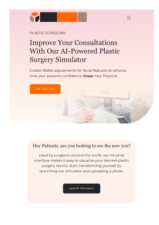 Plastic Surgery Simulator & Rhinoplasty Morphing Software