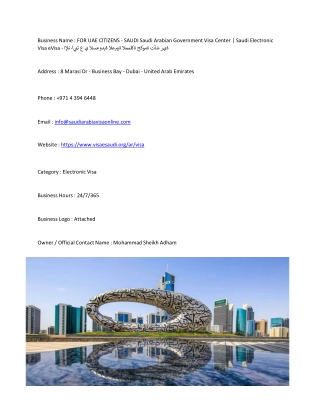 FOR UAE CITIZENS - SAUDI  Saudi Arabian Government Visa Center | Saudi Electron
