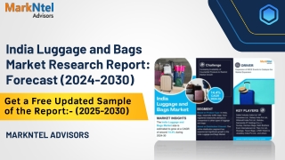 Emerging Trends in India Luggage and Bags Market: Capitalizing on 14.4% CAGR