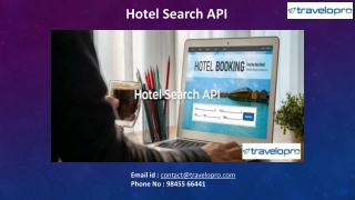 Hotel Search API